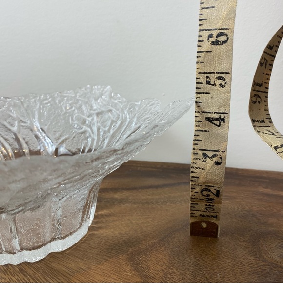 Mantsalan Lasisepat Scandinavian Art Glass Metsa Bowl design Pertti Kallioinen - Picture 12 of 12